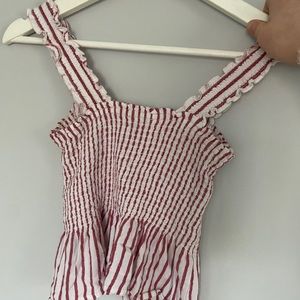 Hollister Peplum Tank